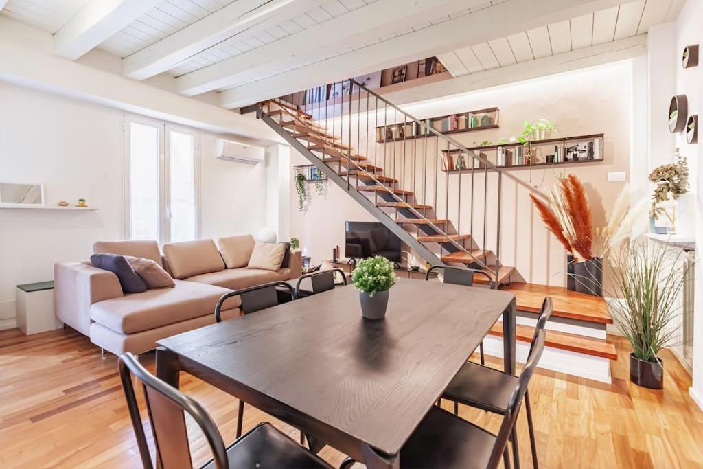 Appartamento Elegante Loft Su 2 Piani A 5 Minuti Da San Siro Milano Esterno foto